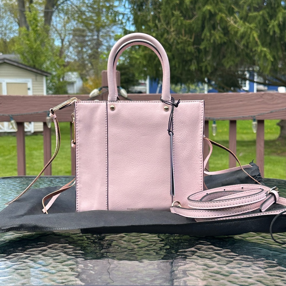Rebecca Minkoff Mini MAB Tote Pale Pink NWT